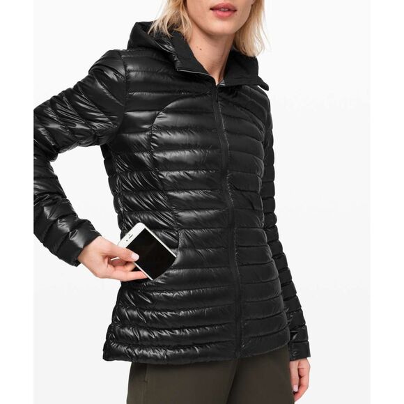 Lululemon Pack It Down Jacket *Shine *Black - Picture 3 of 13